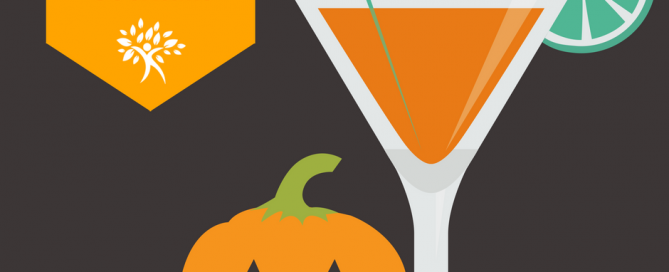 healthy halloween cocktails