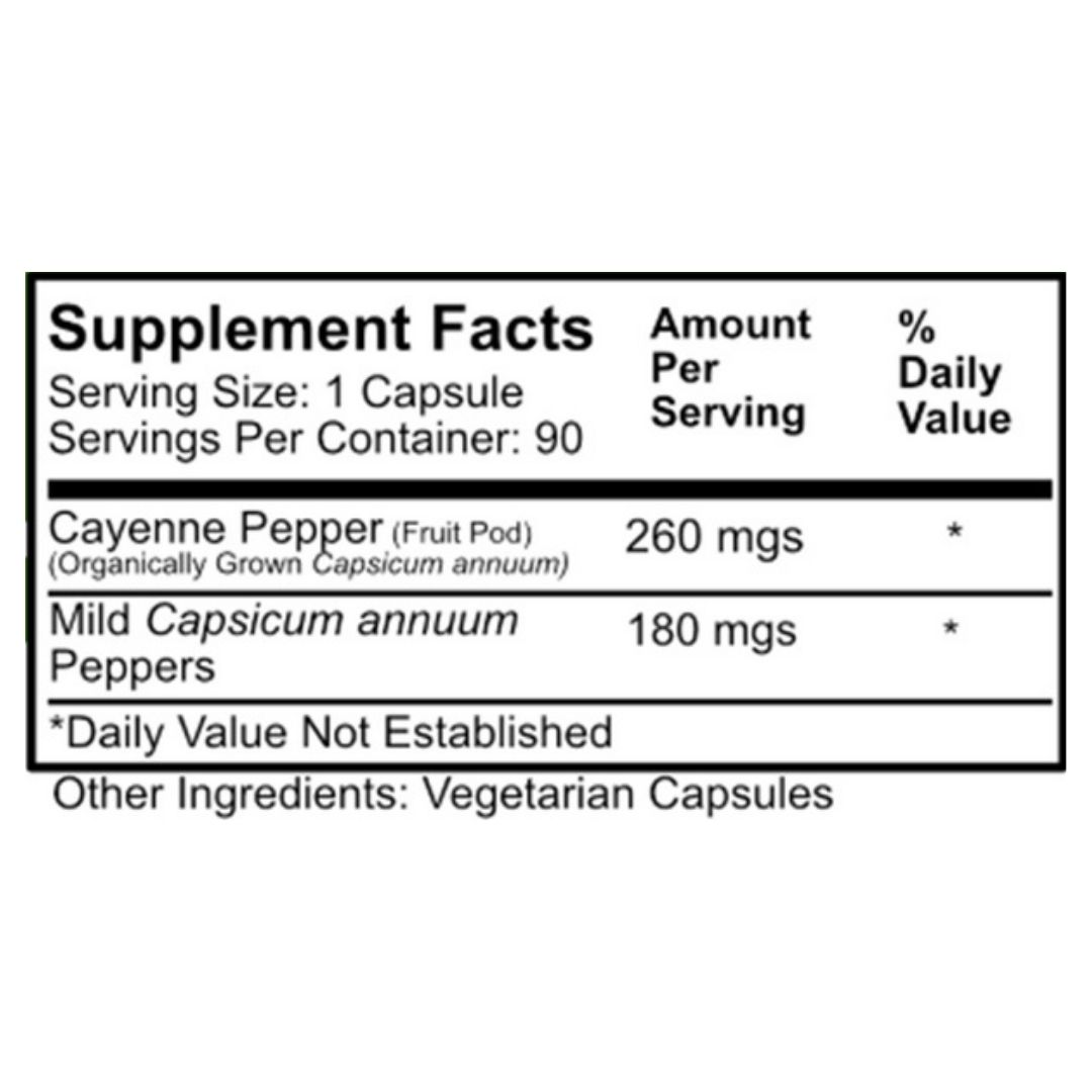 Capsicum Pepper Blend Capsules | Daily Mfg - Image 2