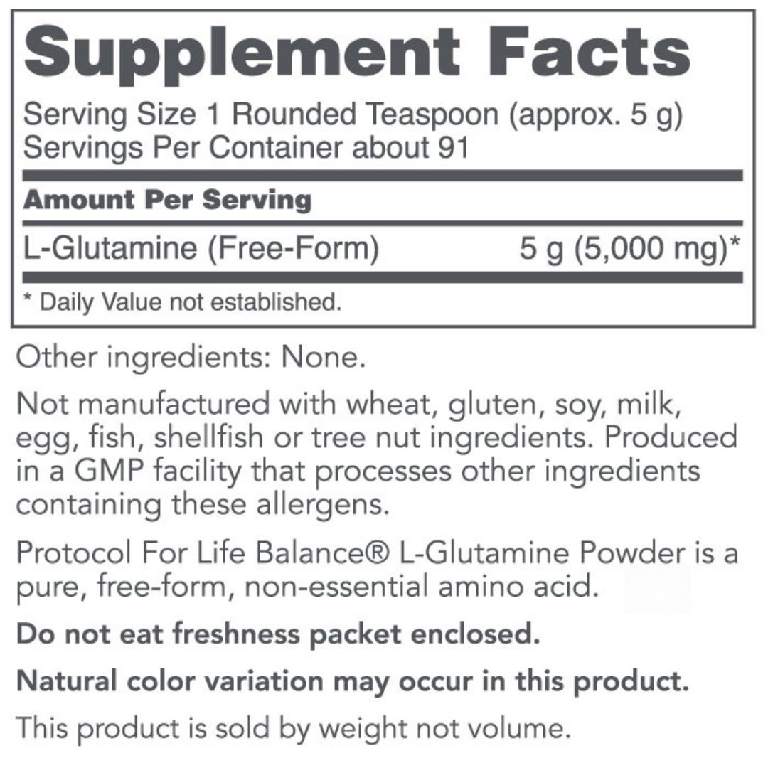 L-Glutamine Capsules | Protocol for Life - Image 2