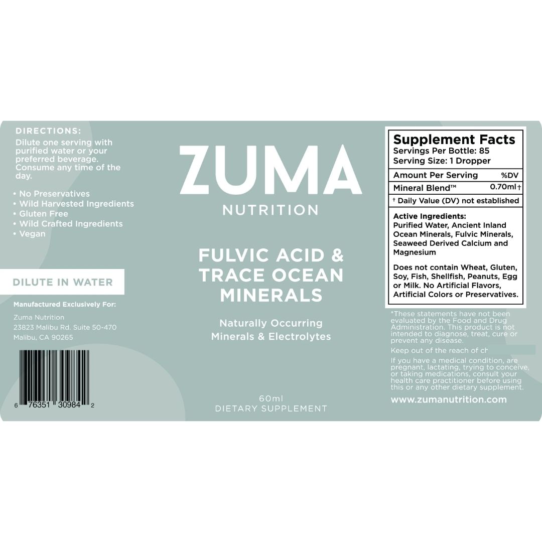 Fulvic Acid & Trace Ocean Minerals - Image 2