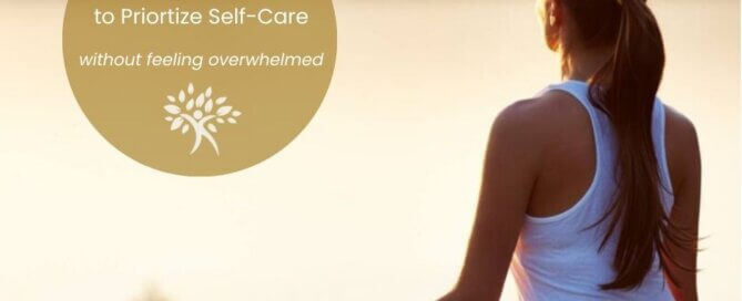 prioritize your self-care