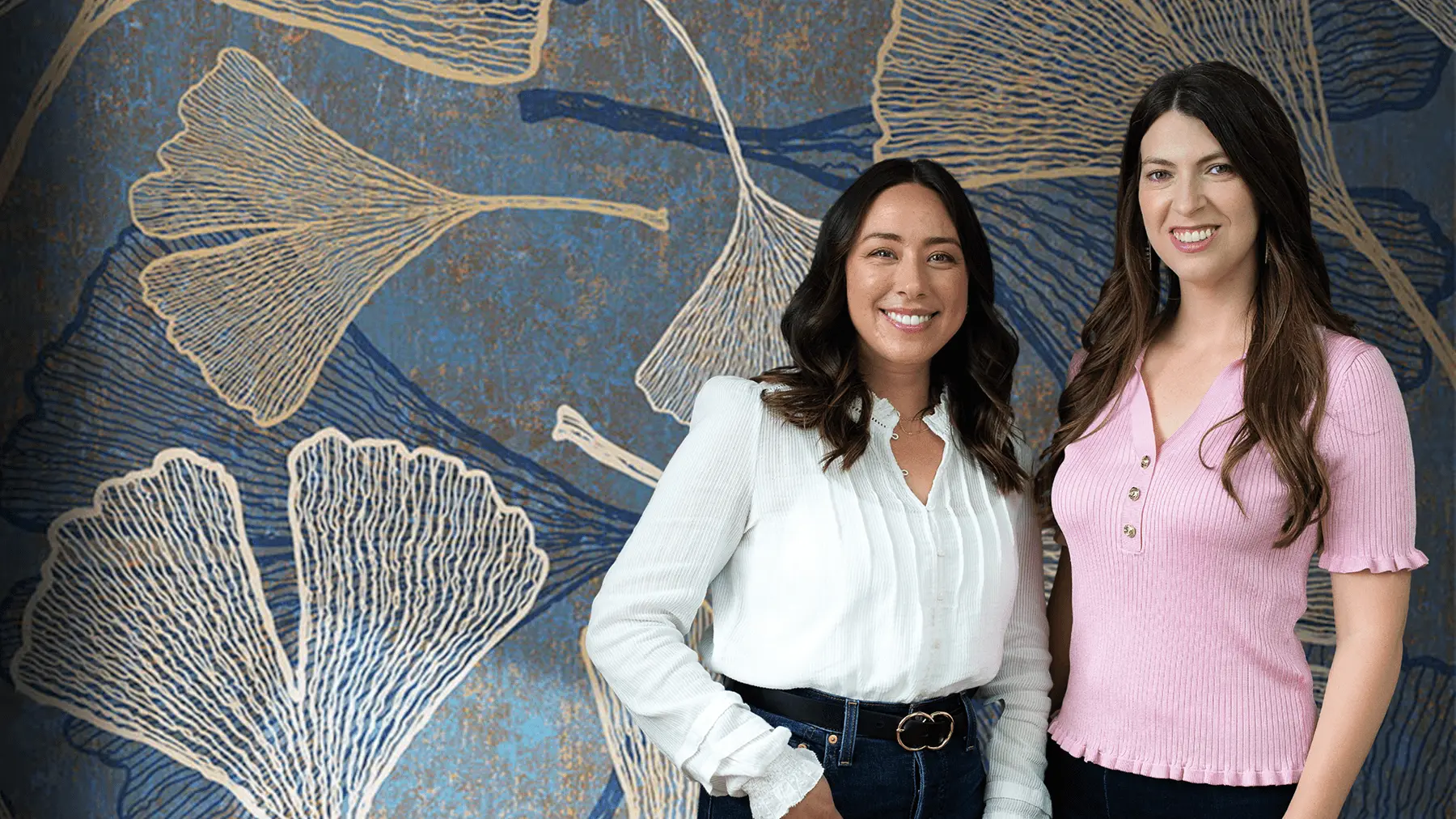 Rebecca and Elaine in office